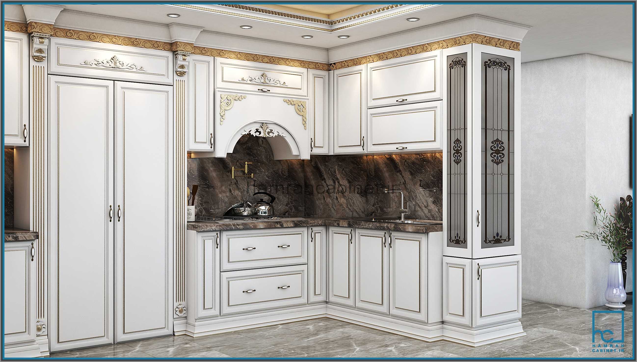 کابینت کلاسیک رنگخور 67